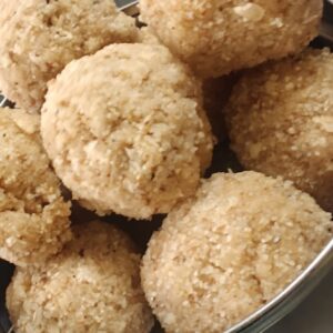 Bellam ravva laddu - rajamuraiah home food