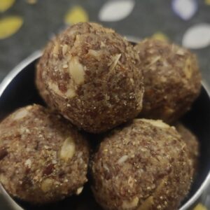 flex seed laddu - rajamuraiah home food