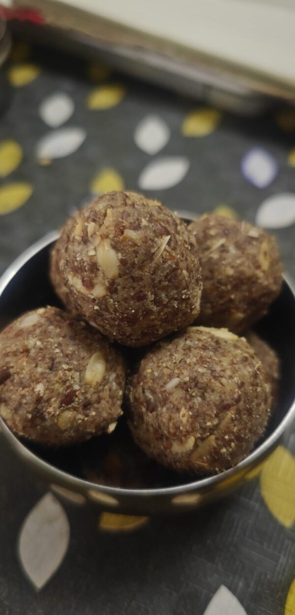 flex seed laddu - rajamuraiah home food